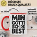 Goetti Tasse Geschenk Min Goetti Isch De Best Geschenkidee Patenonkel Schweiz Rot Trendation
