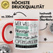 Opernsängerin Tasse Geschenk Spruch Wer Will Schon Prinzessin Sein Wenn Man Auch Opernsängerin Sein Kann Rot Trendation