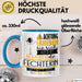 Fechterin Tasse Geschenk Lustiger Spruch Bitte Erheben Sie Sich Seine Majestät Die Fechterin Betritt Den Raum Blau Trendation