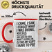 Vergesslich Tasse Geschenk I Came I Saw I Forgot Geschenkidee Lustig Rot Trendation