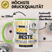 Beste Synthesizer-Spielerin Der Welt Tasse Geschenk für Eine Synthesizer-Spielerin Geprüft Und Sicher Geschenkidee Geburtstag Weihnachten Grün Trendation