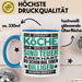 Koch Tasse Geschenk Köche Sind Teuer Lustiger Spruch Geschenkidee Blau Trendation