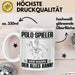 Polo-Spieler Tasse Geschenk für Polo-Spieler Der Mann Der Alles Kann Geschenkidee zum Geburtstag Weiß Trendation