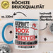 Feuerwehrmann Geschenk Lustiger Spruch für Feuerwehrmann Geschenkidee Bester Feuerwehrmann Der Welt Blau Trendation