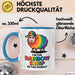 LGBTQ Schaf Tasse Geschenk Lustige Geschenkidee Spruch Rainbow Sheep In The Family Blau Trendation