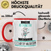 Country-Musikerin Tasse Geschenk Becher Stark Attraktiv Furchtlos Country-Musikerin Lustige Geschenkidee Rot Trendation