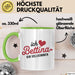 Bettina Tasse Geschenk Ich Bin Vollkommen Bettina Geschenkidee Geburtstag Grün Trendation