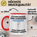 Harfenist Geschenk Tasse Lustige Geschenkidee Geburtstag für Harfenist Ich Bin Dieser Legendäre Harfenist Von Dem Alle Geredet Haben Kaffee-Becher Rot Trendation