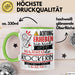 Rockerin Tasse Geschenk Lustiger Spruch Bitte Erheben Sie Sich Seine Majestät Die Rockerin Betritt Den Raum Grün Trendation