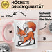 Fuchs Liebhaber Tasse Geschenkidee Schlauer Tierfan Geschenkidee Lustig Rosa Trendation