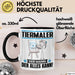 Tiermaler Tasse Geschenk für Tiermaler Der Mann Der Alles Kann Geschenkidee zum Geburtstag Schwarz Trendation