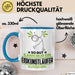 Eiskunstläufer Geschenk Tasse So Gut Kann Nur Ein Eiskunstläufer Aussehen Geschenkidee Kaffee-Becher Blau Trendation