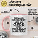 Gerd Tasse Niemand Ist Perfekt, Aber Als Gerd Ist Er Verdammt Nah Dran Rosa Trendation