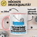Schwimmsportler Geschenk Tasse Ich Bin Schwimmsportler Aber Sag Doch Einfach Superheld Lustige Geschenkdiee für Schwimmsportler Kaffee-Becher Rosa Trendation