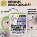 Orchestermusiker Geschenk Tasse Lustiger Spruch Erheben Sie Sich Der Orchestermusiker Betritt den Raum Grün Trendation