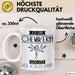 Chemikerin Tasse Geschenk Ich Bin Chemikerin Warum Weil Ich Es Kann Geschenkidee Geburtstag Weiß Trendation