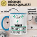 Geschenk für Trompeterin Tasse Lustige Geschenkidee Geburtstag Ich Bin Trompeterin Ich Darf Das Blau Trendation