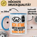 Taucher Tasse Geschenk Lustige Geschenkidee Spruch Ich Atme Unter Wasser Und Was Kannst Du Blau Trendation