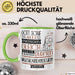 Musikarrangeurin Geschenk Becher Tasse Gott Schuf Alle Menschen Gleich Nur Die Besten Durfeten Musikarrangeurin Werden Geschenkidee Lustig Grün Trendation