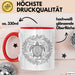 Delfin Tierliebhaber Tasse Geschenk Lustige Geschenkidee Spruch Schildkröte Orca Delfin Rot Trendation