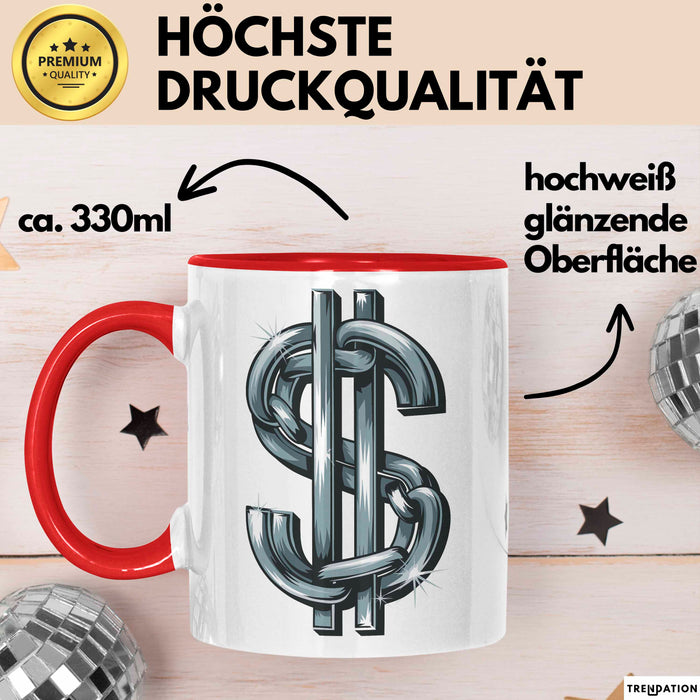 Affiliate Marketer Tasse Geschenkidee für digitale Hustler Rot Trendation