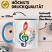 Musikliebhaber Musiker Tasse Geschenk Lustige Geschenkidee Spruch Blau Trendation