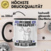 Pferdetherapeut Tasse Geschenk für Pferdetherapeut Der Mann Der Alles Kann Geschenkidee zum Geburtstag Schwarz Trendation