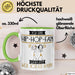 Hip-Hop-Fan Tasse Geschenk Ich Bin Hip-Hop-Fan Warum Weil Ich Es Kann Geschenkidee Geburtstag Grün Trendation