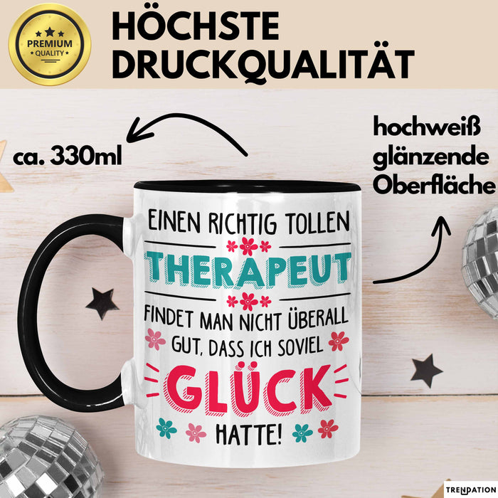 Physiotherapeut Physiotherapie Tasse Geschenk Lustige Geschenkidee Spruch Eine Richtig Tolle Therapeut Findet Man Nicht Überall Trendation