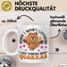 Quokka Tasse Geschenkidee Tier Liebhaberin Becher Weiß Trendation