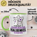 Halbenkel Geschenk Tasse So Gut Kann Nur Ein Halbenkel Aussehen Geschenkidee Kaffee-Becher Grün Trendation
