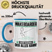 Wakeboarder Tasse Geschenk für Wakeboarder Der Mann Der Alles Kann Geschenkidee zum Geburtstag Blau Trendation