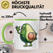 Avocado-Liebhaber Tasse Geschenk Hintern Geschenkidee Grün Trendation