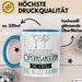 Opernsängerin Geschenk Tasse Becher Die Frau Die Allen Kann Geschenkidee für eine Opernsängerin Lustig Blau Trendation
