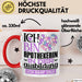 Apothekerin Ausbildung Start Geschenk Tasse Ich Bin Apothekerin In Der Ausbildung Ich Darf Das Kaffee-Becher Geschenkidee Rot Trendation