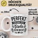 Gisela Tasse Geschenk Perfekt Sein Kann Jeder Geschenkidee Geburtstag Weiß Trendation