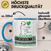 Urgroßonkel Geschenk Tasse Ich Bin Urgroßonkel Aber Sag Doch Einfach Superheld Lustige Geschenkdiee für Urgroßonkel Kaffee-Becher Blau Trendation