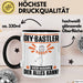 DIY-Bastler Tasse Geschenk für DIY-Bastler Der Mann Der Alles Kann Geschenkidee zum Geburtstag Schwarz Trendation