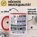 Enkelsohn Geschenk Tasse Lustiger Spruch Erheben Sie Sich Der Enkelsohn Betritt den Raum Rot Trendation