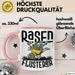 Gärtner Tasse Geschenk für Hobbygärtner Landschaftsgärtner Männer Geschenkidee Rasenflüsterer Gartenarbeit Kaffee-Becher Rosa Trendation