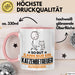 Katzenbetreuer Geschenk Tasse So Gut Kann Nur Ein Katzenbetreuer Aussehen Geschenkidee Kaffee-Becher Rosa Trendation