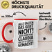 Claudia Tasse Geschenk Alle Sagten Das Geht Nicht Aber Dann Kam Claudia Und Hat Es Einfach Gemacht Geschenkidee Becher mit Name Rot Trendation