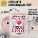 Coole Oma Tasse Geschenk Muttertag Lustiger Spruch Richtig Cool Rosa Trendation