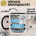 Tiermaler Geschenk Lustiger Spruch für Tiermaler Geschenkidee Bester Tiermaler Der Welt Schwarz Trendation