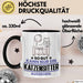 Katzensitter Geschenk Tasse So Gut Kann Nur Ein Katzensitter Aussehen Geschenkidee Kaffee-Becher Schwarz Trendation