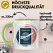 Weltenbummler Tasse Geschenkidee für Reisesüchtige Grün Trendation