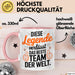 Büro Arbeit Kollege Tasse Becher Geschenk Lustige Geschenkidee Spruch Diese Legende Verlässt Das Beste Team Der Welt Rosa Trendation