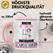 Sounddesignerin Tasse Geschenk Becher Stark Attraktiv Furchtlos Sounddesignerin Lustige Geschenkidee Rosa Trendation