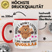 Quokka Tasse Geschenkidee Tier Liebhaberin Becher Rot Trendation