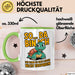 Schildkröte Tierliebhaber Tasse Geschenk Lustige Geschenkidee Spruch So Da Bin Ich, Ich Kann Es Euch Leider Nicht Ersparen Grün Trendation
